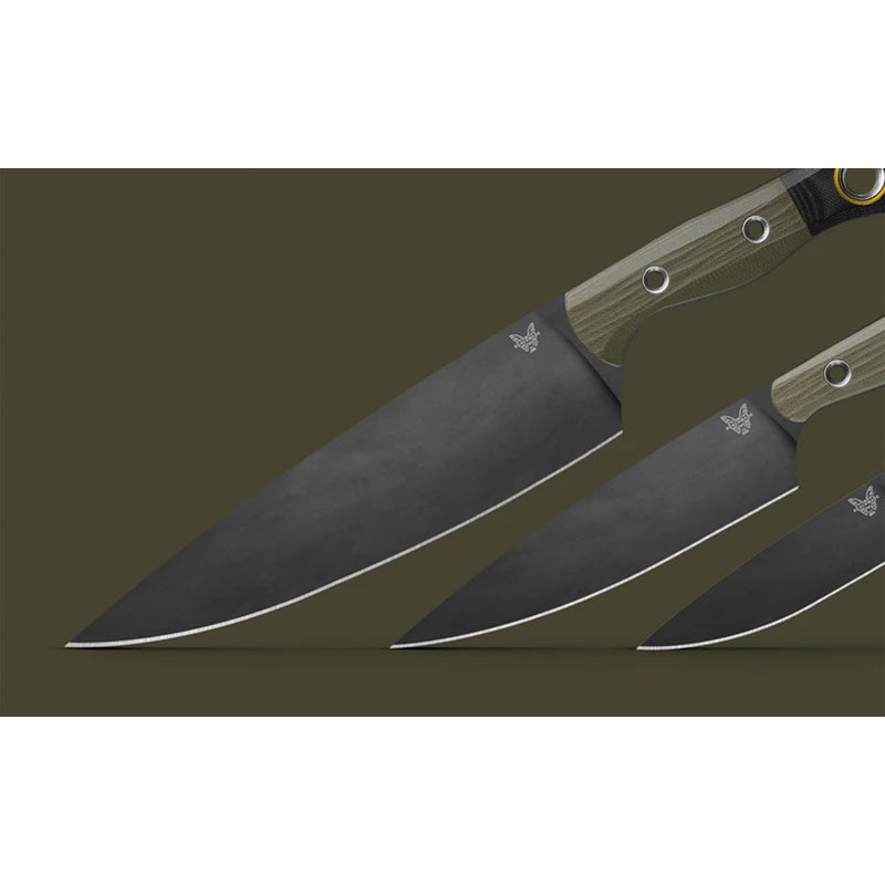 Încărcați imaginea în vizualizatorul Galerie, Set 3 cutite BECHMADE OD Green G10 4000BK-01
