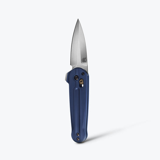 Briceag de buzunar BENCHMADE LOWDEN ™ | Crater Blue Aluminum 491