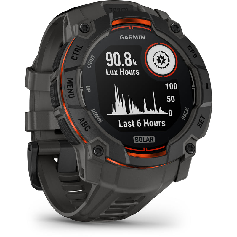 Încărcați imaginea în vizualizatorul Galerie, GARMIN INSTINCT 3 - 50 MM SOLAR NEGRU - SMARTWATCH ROBUST CU GPS
