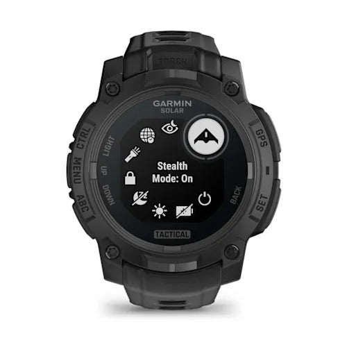 Încărcați imaginea în vizualizatorul Galerie, GARMIN INSTINCT 3 - 45 MM SOLAR TACTICAL - NEGRU - SMARTWATCH ROBUST CU GPS
