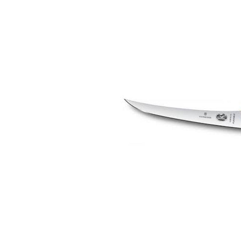 Load image into Gallery viewer, Cutit de dezosat, lama curbata flexibila 12/15 cm, maner lemn de trandafir VICTORINOX 5.6616
