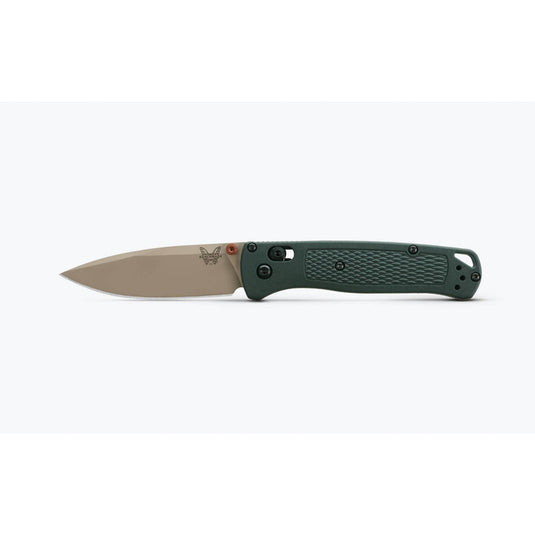 Briceag de buzunar BENCHMADE Bugout® | Taiga Green Grivory® | ELMAX | Drop-point 535TN-2602