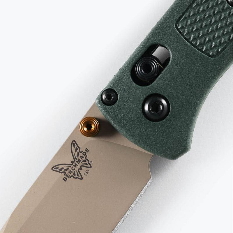 Încărcați imaginea în vizualizatorul Galerie, Briceag de buzunar BENCHMADE Bugout® | Taiga Green Grivory® | ELMAX | Drop-point 535TN-2602
