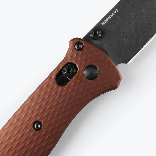 Briceag de buzunar BENCHMADE BAILOUT | Burnt Copper Aluminum | BK Tanto 537BK-07
