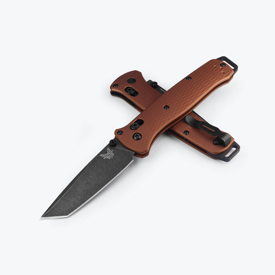 Briceag de buzunar BENCHMADE BAILOUT | Burnt Copper Aluminum | BK Tanto 537BK-07