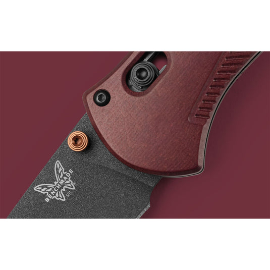 Briceag de buzunar BENCHMADE Barrage® | Redstone | Drop-Point 581BK-04