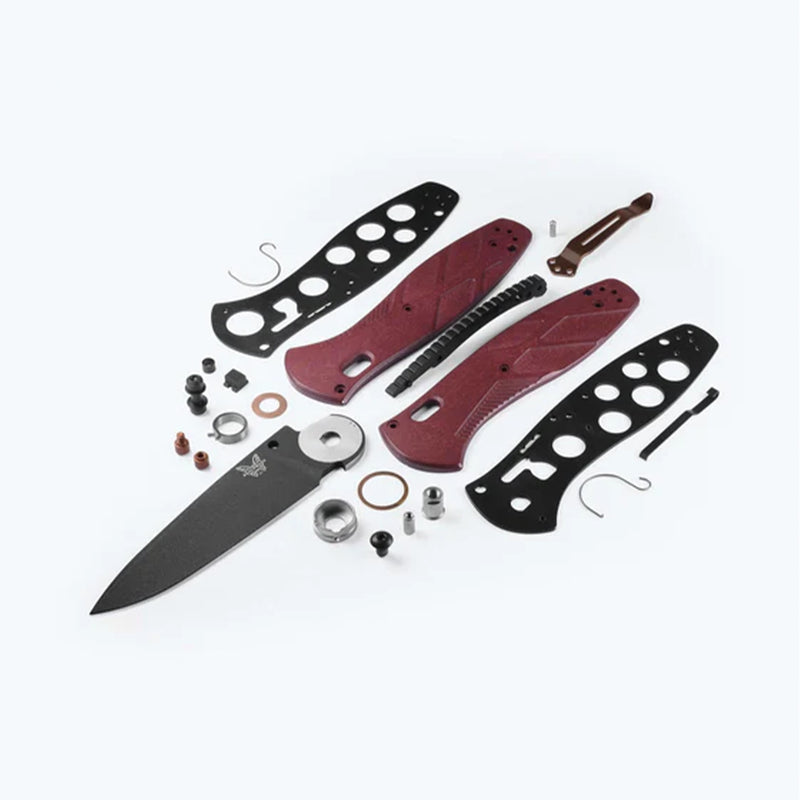 Încărcați imaginea în vizualizatorul Galerie, Briceag de buzunar BENCHMADE Barrage® | Redstone | Drop-Point 581BK-04
