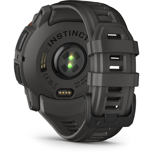 GARMIN INSTINCT 3 - 50 MM SOLAR NEGRU - SMARTWATCH ROBUST CU GPS