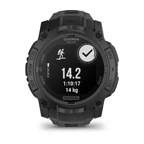 Încărcați imaginea în vizualizatorul Galerie, Instinct 3 - 50 mm SOLAR Tactical  - negru - smartwatch robust cu GPS
