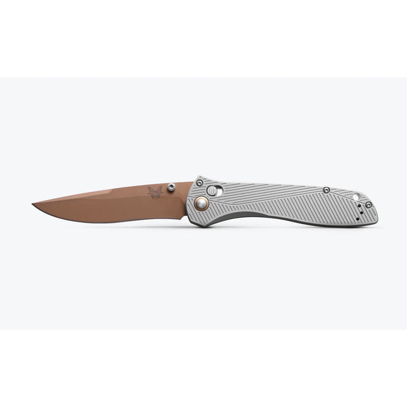 Load image into Gallery viewer, Briceag de buzunar BENCHMADE Seven | Ten™ | Gray Aluminum | Recurve 710FE-24
