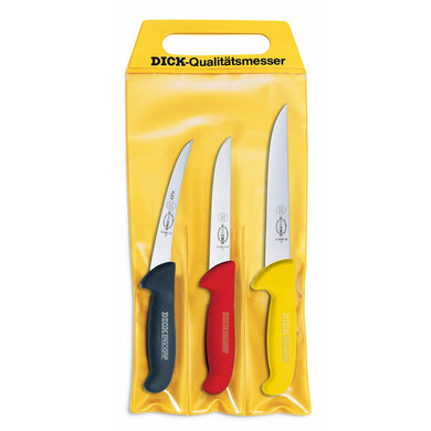 Set 3 cutite de macelarie, 13/15/18 cm, F DICK ERGOGRIP 8.2551.00