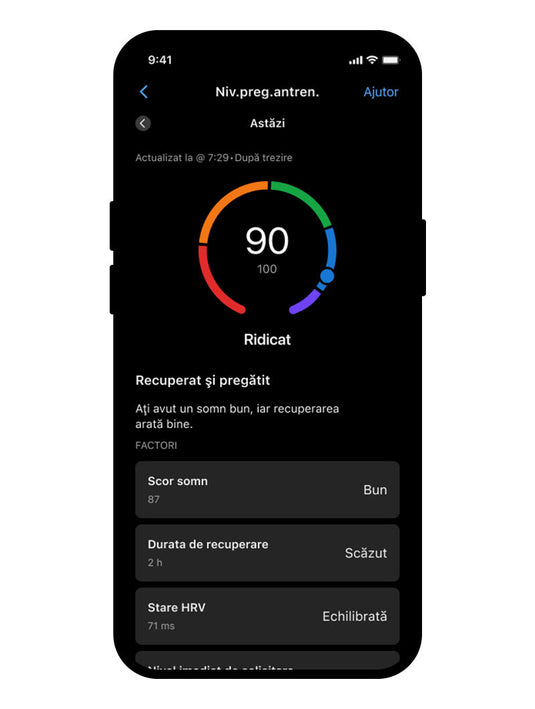 Garmin CIRQA Smart Band – Brățară inteligentă pentru monitorizarea sănătății și fitnessului - negru L/XL