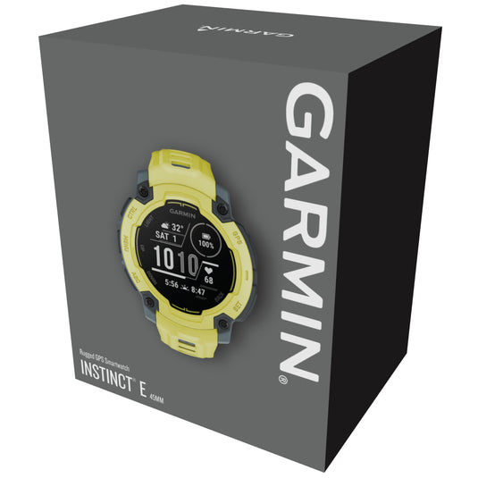 Instinct E - 45 mm galben Lime - smartwatch robust cu GPS