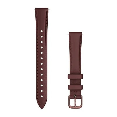 Curea piele - Lily 2 - 14 mm - darkbronze I mulberry