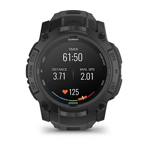 Încărcați imaginea în vizualizatorul Galerie, GARMIN INSTINCT 3 - 50 MM AMOLED TACTICAL - NEGRU - SMARTWATCH ROBUST CU GPS
