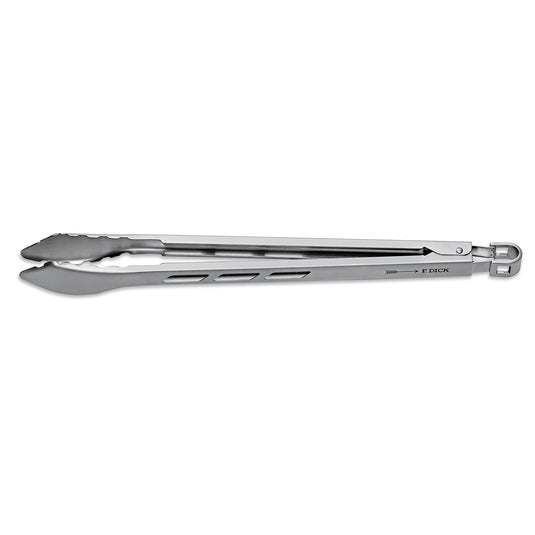 Cleste forjat pentru gratar, 40 cm lungime, mecanism de blocare, F. DICK 9.0156.50