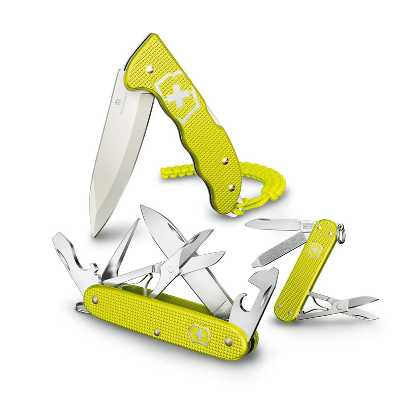 Load image into Gallery viewer, Briceag multifunctional, 9 functii, VICTORINOX PIONEER X ALOX LIMITED 2023 ( 0.8231.L23 )
