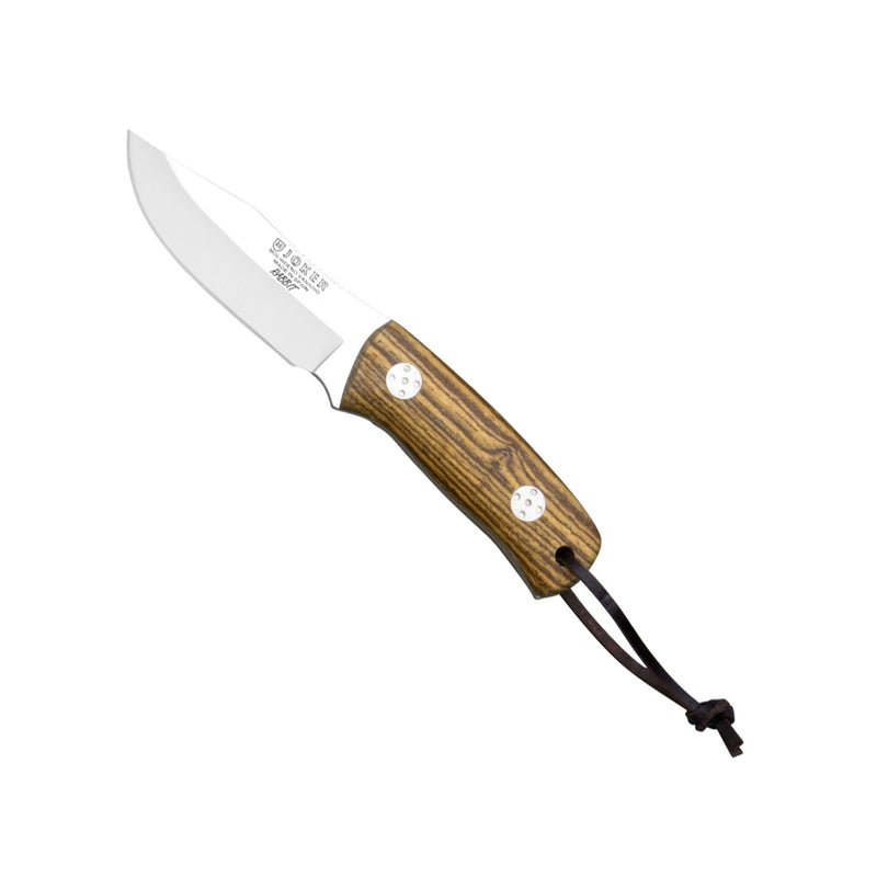 Încărcați imaginea în vizualizatorul Galerie, Cutit Bushcraft JOKER RABBIT, lemn bocote, lama 8.5cm CB76
