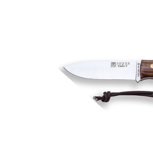 Cutit pentru Outdoor JOKER EMBER F, maner nuc, lama full tang 10.5 cm, CN123-P