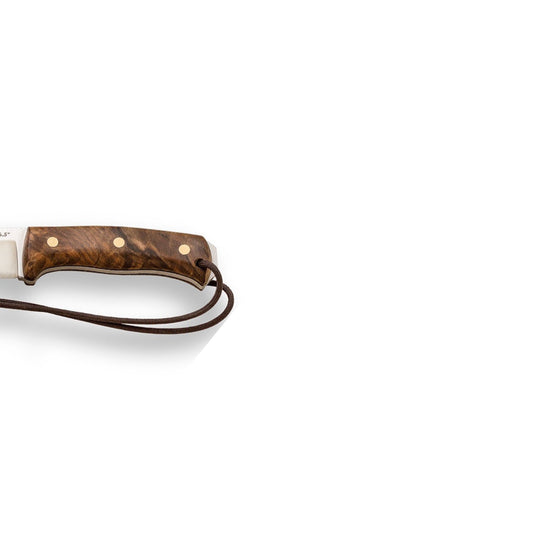 Cutit pentru Outdoor JOKER NOMAD 6.5", maner nuc, lama full tang 16.5 cm, CN137