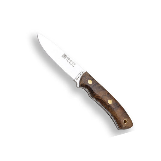 Cutit pentru Outdoor JOKER PANTERA, maner nuc, lama full tang 10 cm, CN17