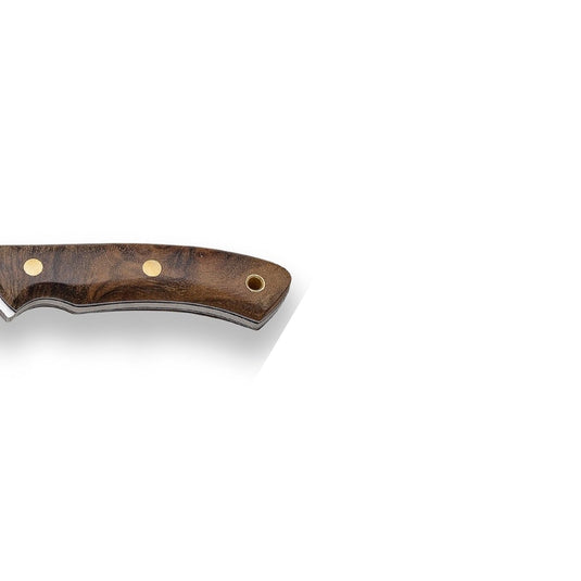 Cutit pentru Outdoor JOKER PANTERA, maner nuc, lama full tang 10 cm, CN17