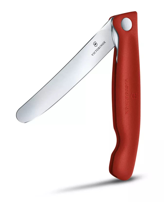 Încărcați imaginea în vizualizatorul Galerie, Cutit pentru legume, lama 11 cm, briceag, VICTORINOX SWISS CLASSIC diferite culori
