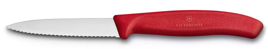 Cutit de fructe, lama serata 8 cm, VICTORINOX SWISS CLASSIC diferite culori