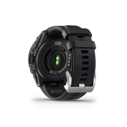 Descent G2 - Black with black silicone band