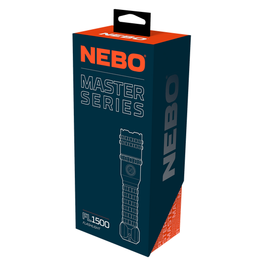 Lanterna NEBO Master Series FL1500 | Rechargeable ( NEB-FLT-1017-G )