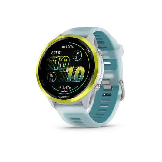 Forerunner 570 - Whitestone I Amp Yellow - 47mm