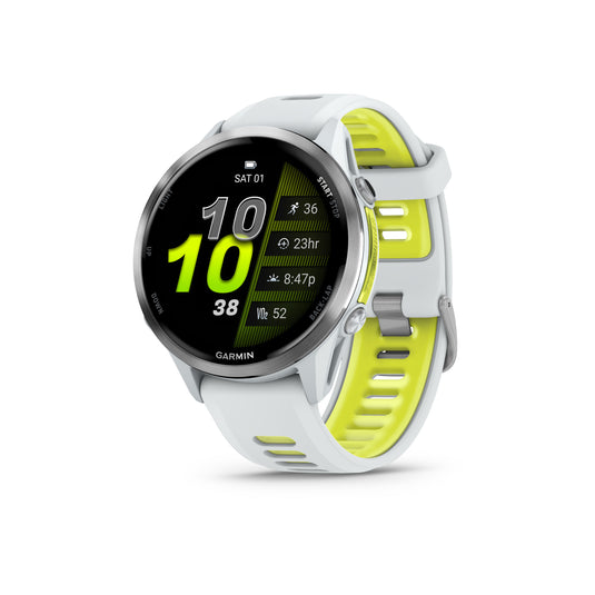 Forerunner 970 - White I Amp Yellow