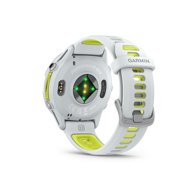 Încărcați imaginea în vizualizatorul Galerie, Forerunner 970 - White I Amp Yellow
