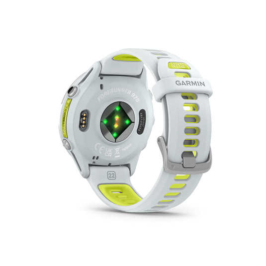 Forerunner 970 - White I Amp Yellow