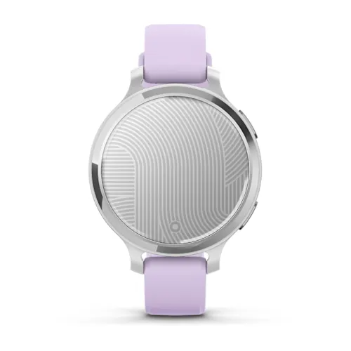 Lily 2 - Active - Silver Bezel with Jasmine Purple Case and Silicone Band