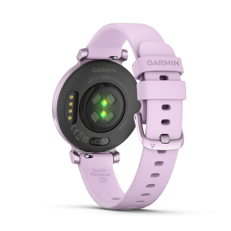 Load image into Gallery viewer, Lily 2 - Sport - Lilac Bezel with Lilac Case and Silicone Band

