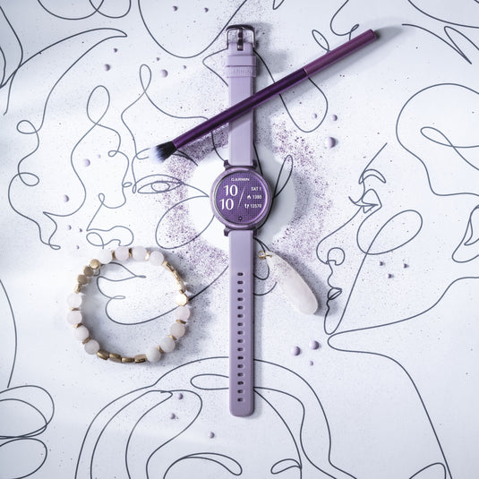 Lily 2 - Sport - Lilac Bezel with Lilac Case and Silicone Band
