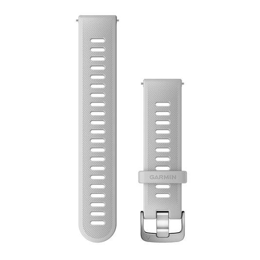 Curea silicon - Quick Release 20 - Forerunner 55 - whitestone silicone