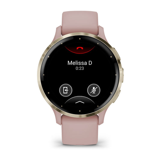 Venu 3S - Dust Rose | Soft Gold