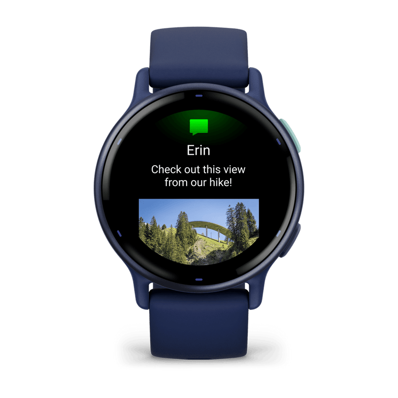 Încărcați imaginea în vizualizatorul Galerie, Vivoactive 5 - Blue I Blue Metallic
