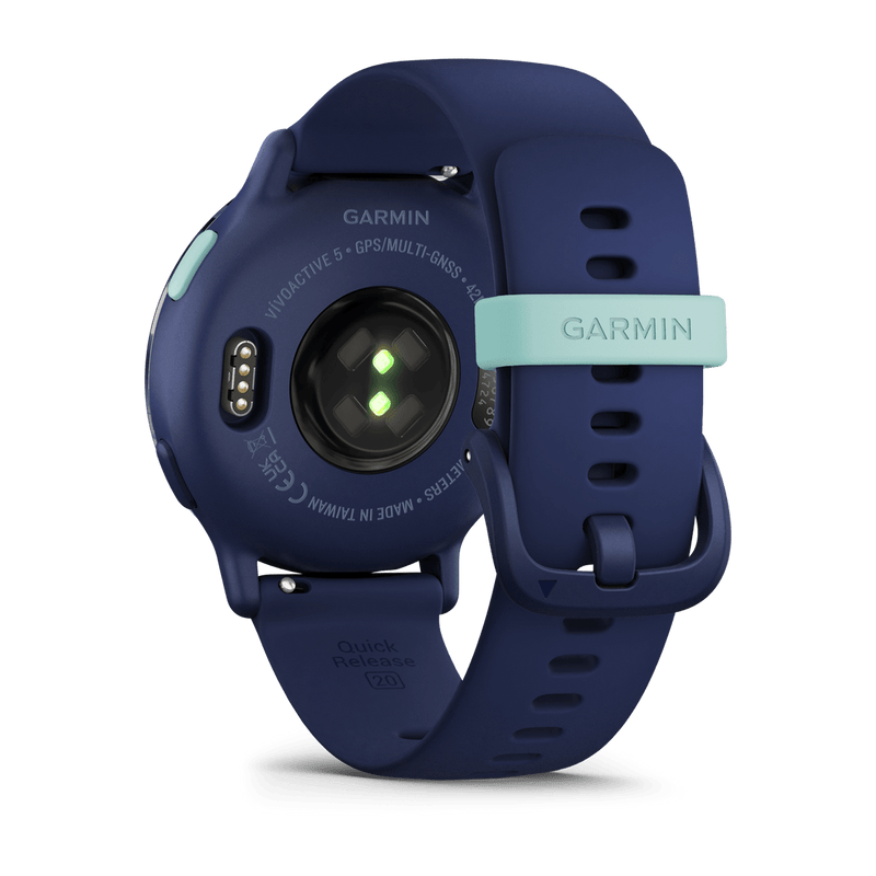 Încărcați imaginea în vizualizatorul Galerie, Vivoactive 5 - Blue I Blue Metallic

