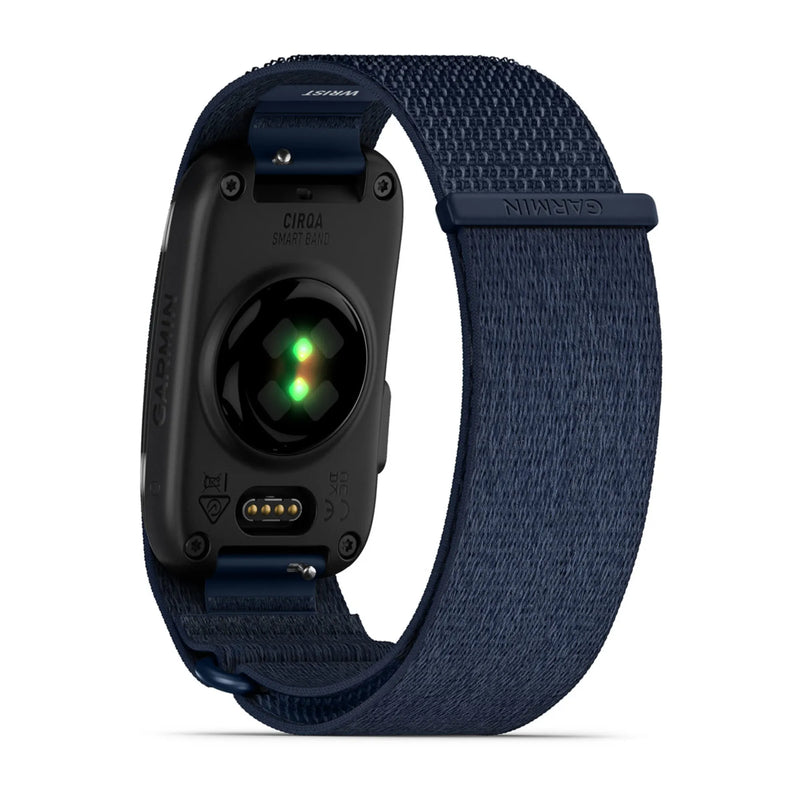 Load image into Gallery viewer, Garmin CIRQA Smart Band – Brățară inteligentă pentru monitorizarea sănătății și fitnessului - albastru Captain blue L/XL
