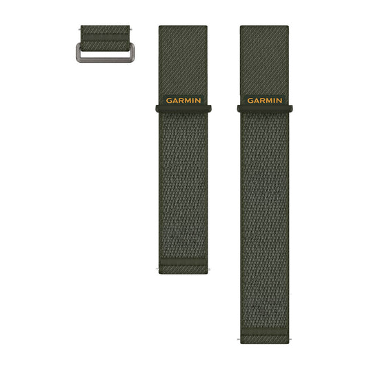 Curea nailon - Quick Release 24 - Comfort Fit - Green Moss