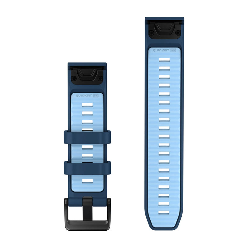 Încărcați imaginea în vizualizatorul Galerie, curea silicon - QuickFit 22 - Tidal Blue | Ice Blue
