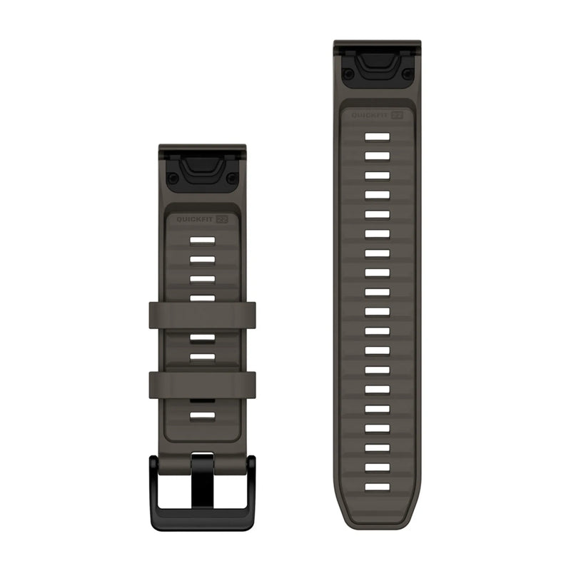 Încărcați imaginea în vizualizatorul Galerie, curea silicon - QuickFit 22 watch band - Pebble Gray Silicone
