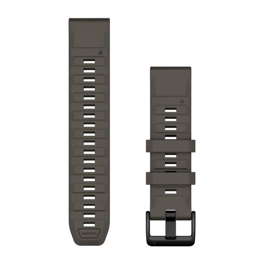 curea silicon - QuickFit 22 watch band - Pebble Gray Silicone