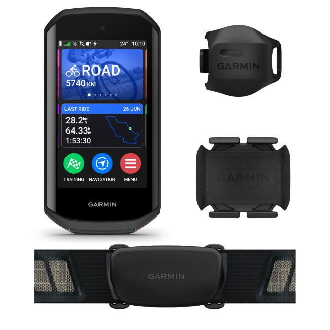 Garmin Edge 1050 - ciclocomputer cu GPS pachet bundle