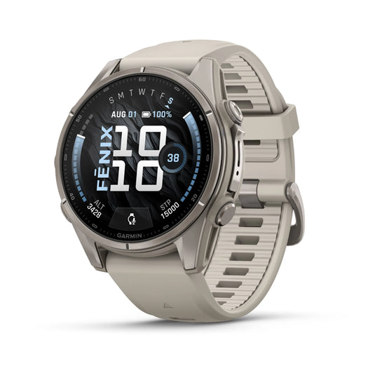 Garmin Fenix 9 AMOLED 43mm Titan Fog Gray