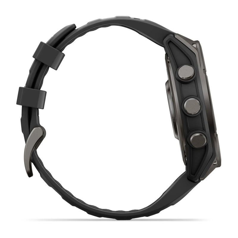 Load image into Gallery viewer, fenix 9 AMOLED 47 mm - Titan DLC Carbon Gray I Band Black
