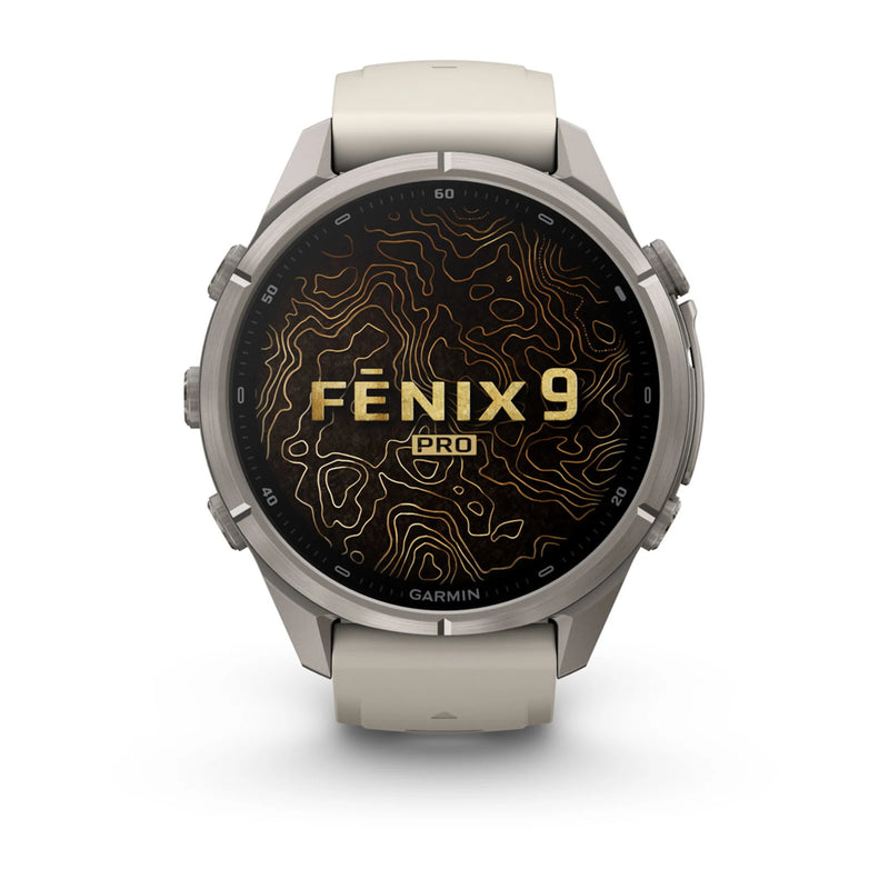 Load image into Gallery viewer, fenix 9 Pro AMOLED inReach 43 mm Titan Fog Gray
